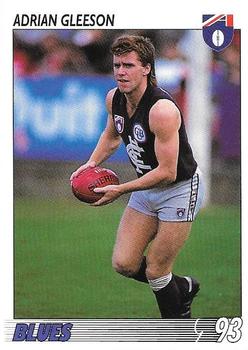 1993 Select AFL #159 Adrian Gleeson Front